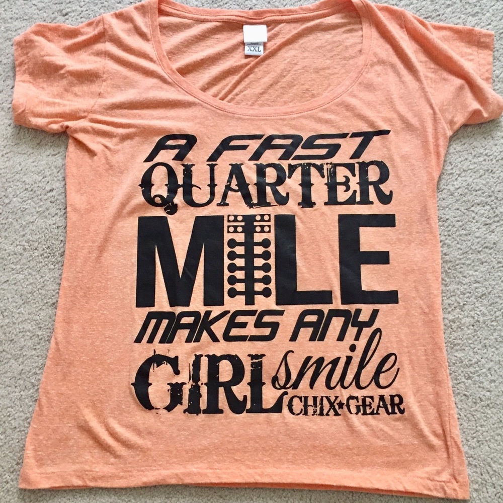 Chix Gear Ladies Drag Racing T-shirt for NHRA XXL